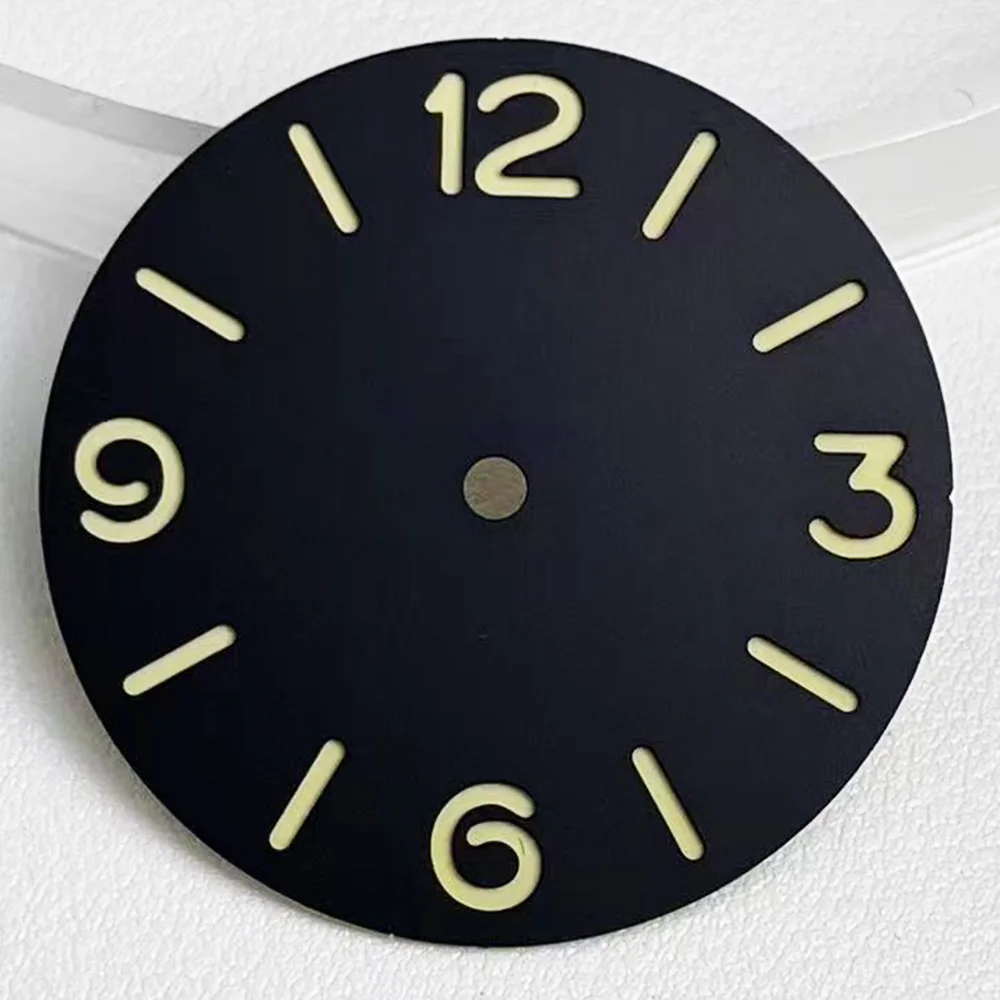 Retro Arabic Numerals Men's Watch Dial - 38.7mm