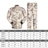 Military Uniform Camouflage Suit Tactical Military Airsoft Paintball Equipment Outdoor Cycling Training Combat Suits 6