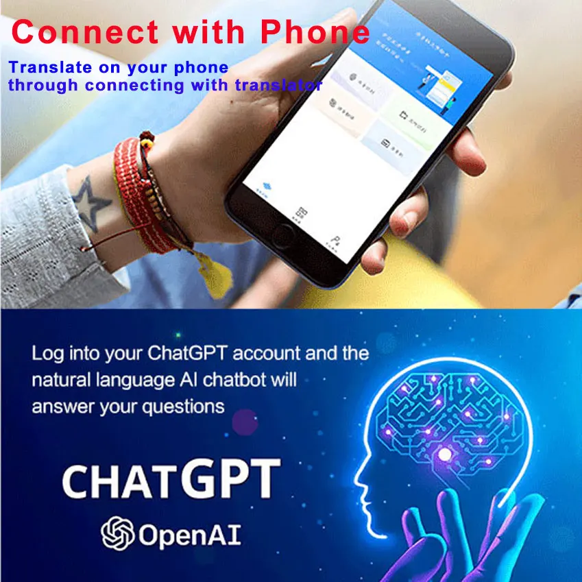 Offline Translator Online Wifi Portable Audio 138 Language Smart Translator Real Time Smart Voice AI Voice Photo voice translator language translator