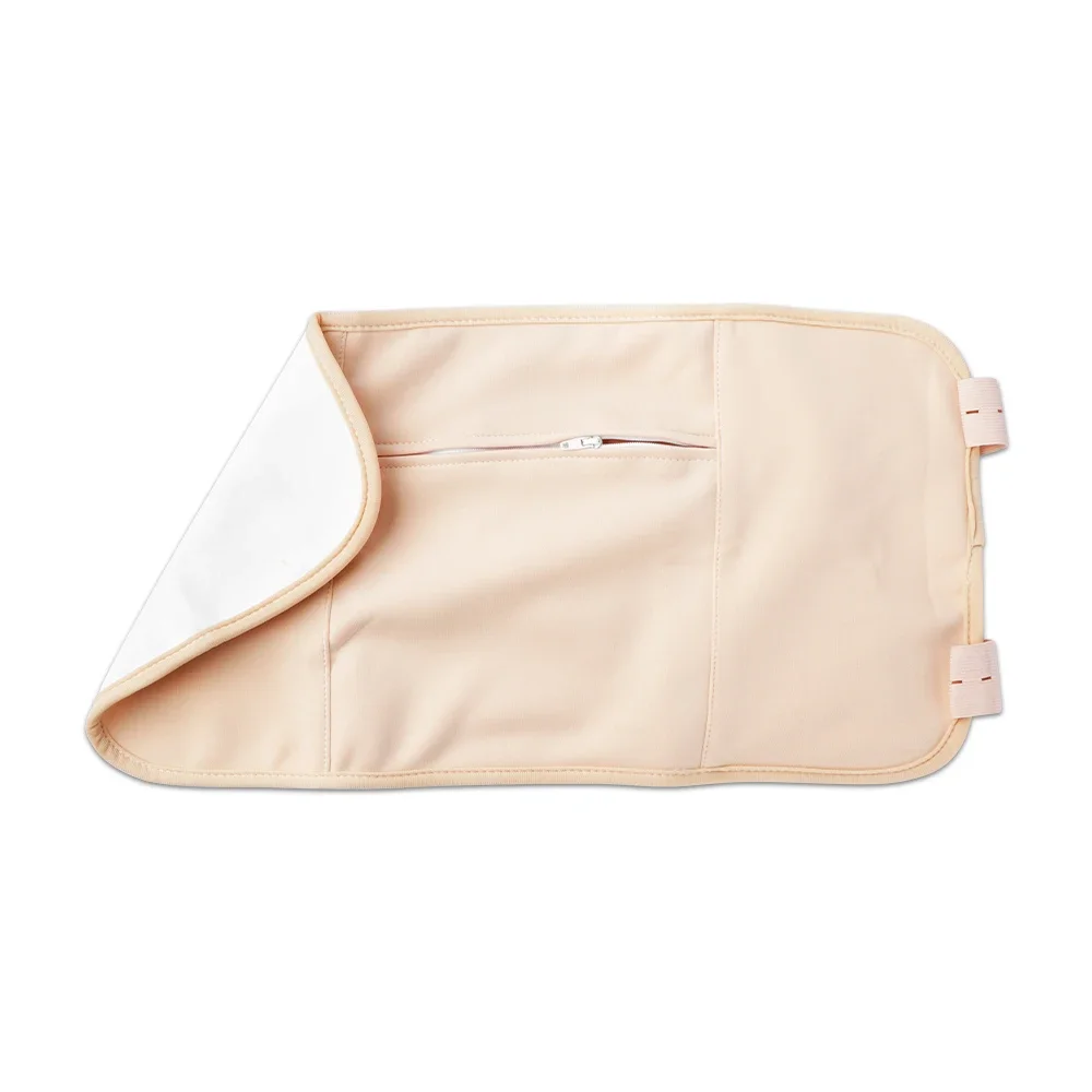 Organic Cotton Reusable Castor Oil Pack Wrap with Adjustable Strap