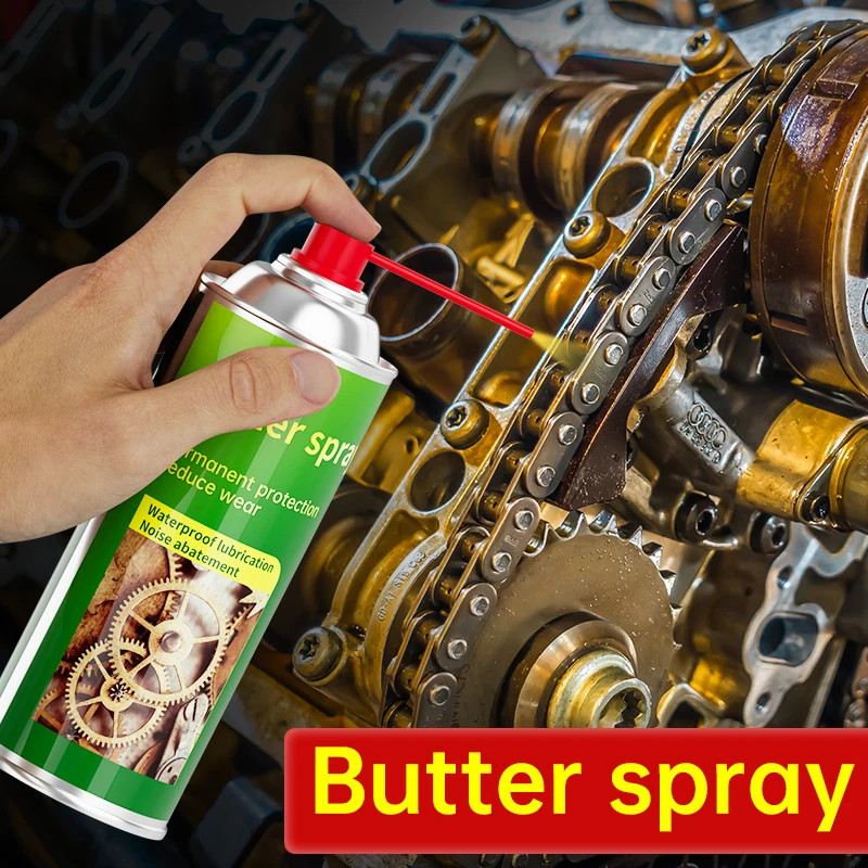 450ml One bottle of grease lubricant resistant to high temperature door lock hinge abnormal sound screw loose bearing gear greas
