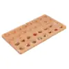 Wooden Folding Mancala Board Game Classic Strategy Game for Party Ages 7+ 2