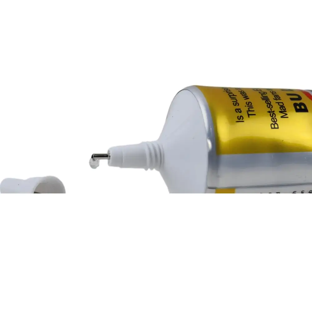 5pcs15/25/50ML E8000 Clear Contact Phone Repair Adhesive Fibre Cloth Metal Wood DIY Glue With Precision Applicator Supplies  5