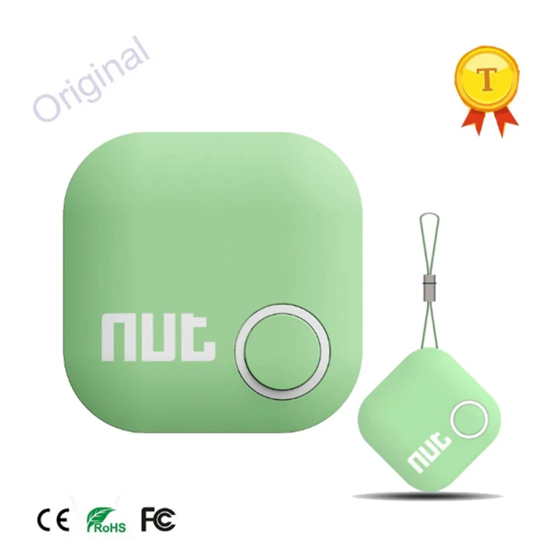 White Nut 2 Smart Mini Tag Bluetooth Tracker Child Pet Key Finder Alarm Keychain GPS Locator Bluetooth Anti-Loss Tracker Nut2