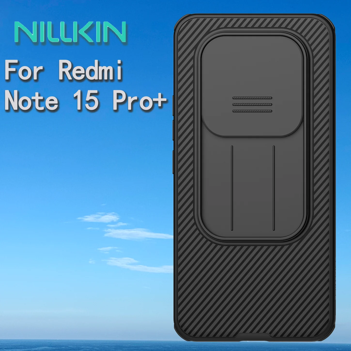 Für Redmi Note 15 Pro+ 5G Hülle NILLKIN Fitted Case Camshield Shield Case Objektivschutzhülle