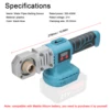 PPR Pipe Welding Machine Cordless Water Pipes Melting Device With 20/25/30mm Replacement Heads Fuse Machine For Makita Battery 6