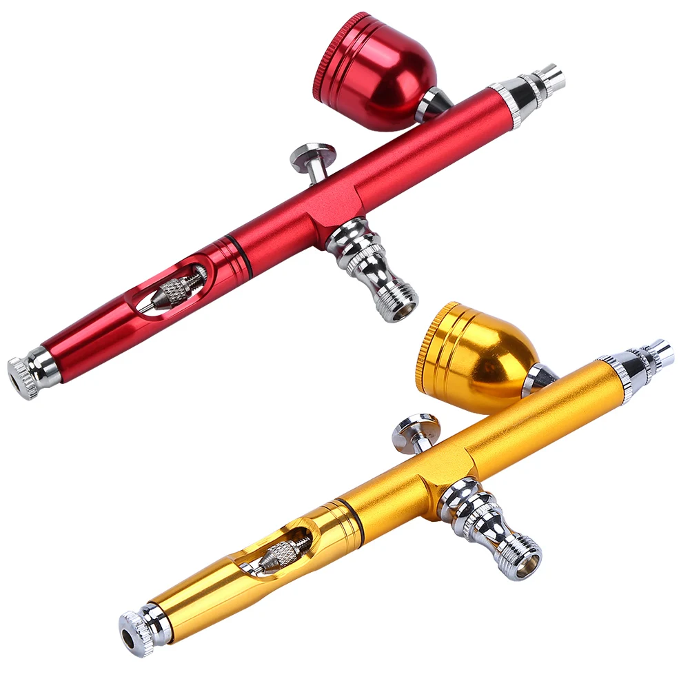 Tattoo Spray Gun Decoration Gun 2 Colors 0.3mm Feed Airbrush Gun Spray Gun Art Tattoo Paint Nail Cake Decoration Tool 5