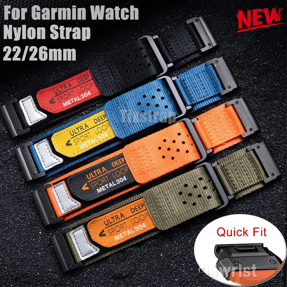 Durable Quick Fit Loop Strap Replacement Bracelet