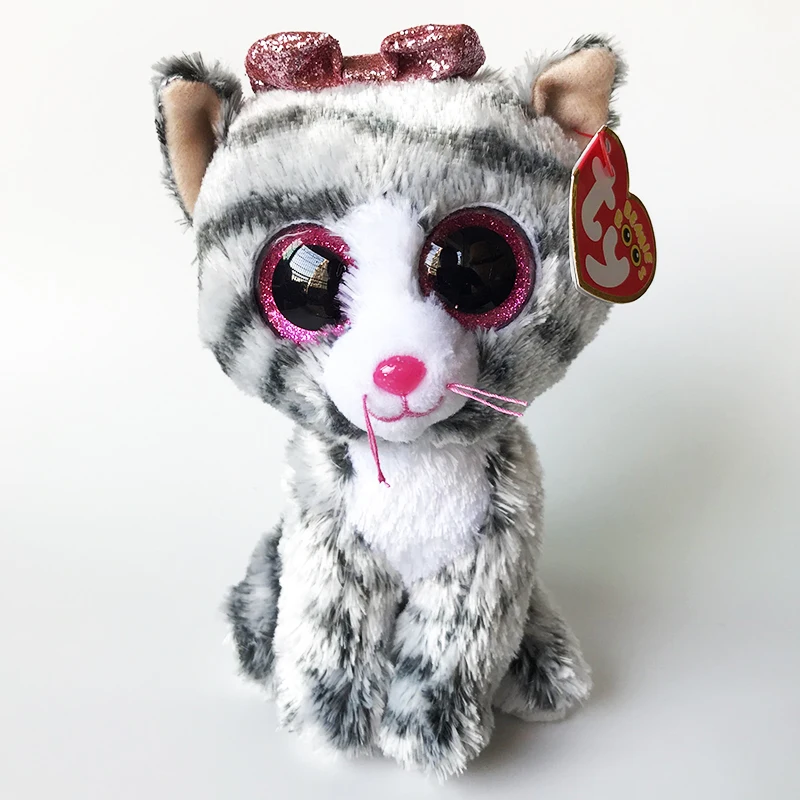 15cm Ty Beanie Scrappy Kiki Fiona Opal Heather Cassidy Big Eyes
