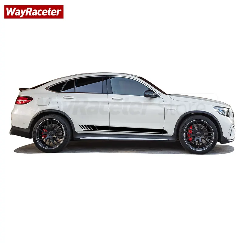 2 Pcs Edition 1 Side Stripes Rock Aufkleber Für Mercedes Benz GLC Klasse  Coupe C253 X253 GLC200 GLC250 GLC43 GLC63 AMG Zubehör - AliExpress