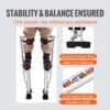 VEVOR Drywall Stilts 18''-30''/36''-50'' Adjustable Aluminum Tool Stilts with Protective Knee Pads Non-Slip Work Stilts for Home 5
