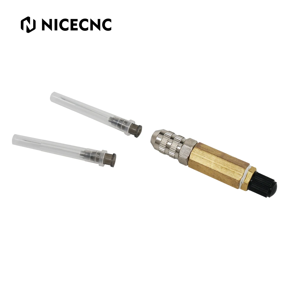 Universal UTV Motorcycle Shock Absorber Nitrogen Filling Needle Kit for Yamaha Raptor YFZ Honda Polaris RZR CanAm X3 Fox Ohlins