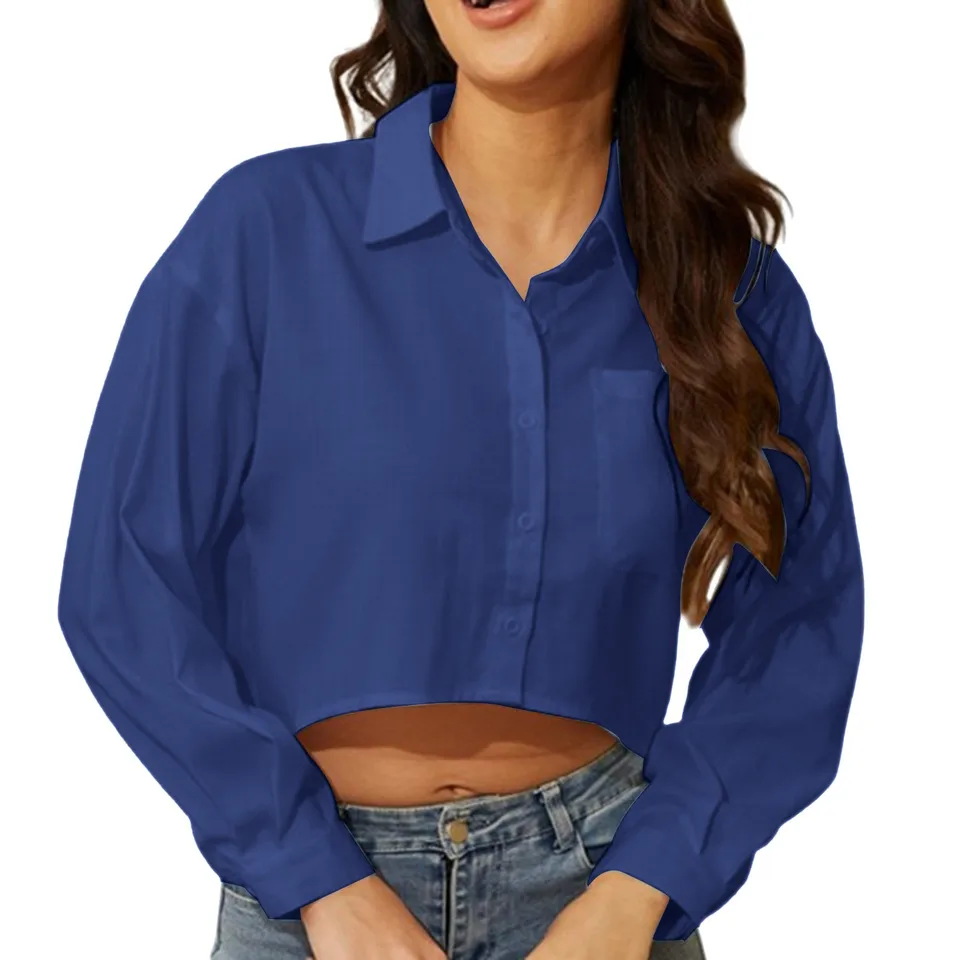 Stylish Autumn Cropped Shirts for Women