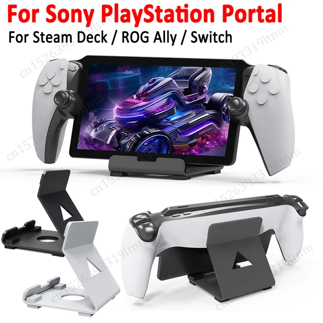 For Sony PlayStation Portal Holder Desktop Bracket Stand For PS5 Portal /  Steam Deck / ROG Ally / Switch