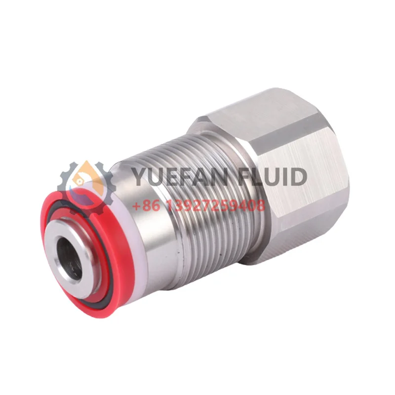 Ultra High Pressure Adapter 40K Pump Discharge Male Plug Fitting for 40,000 psi Fluid End