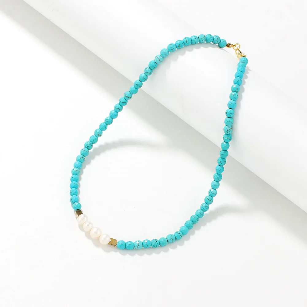 Le collier perles d'eau douce colorées | Le 31 | Colliers pour Homme