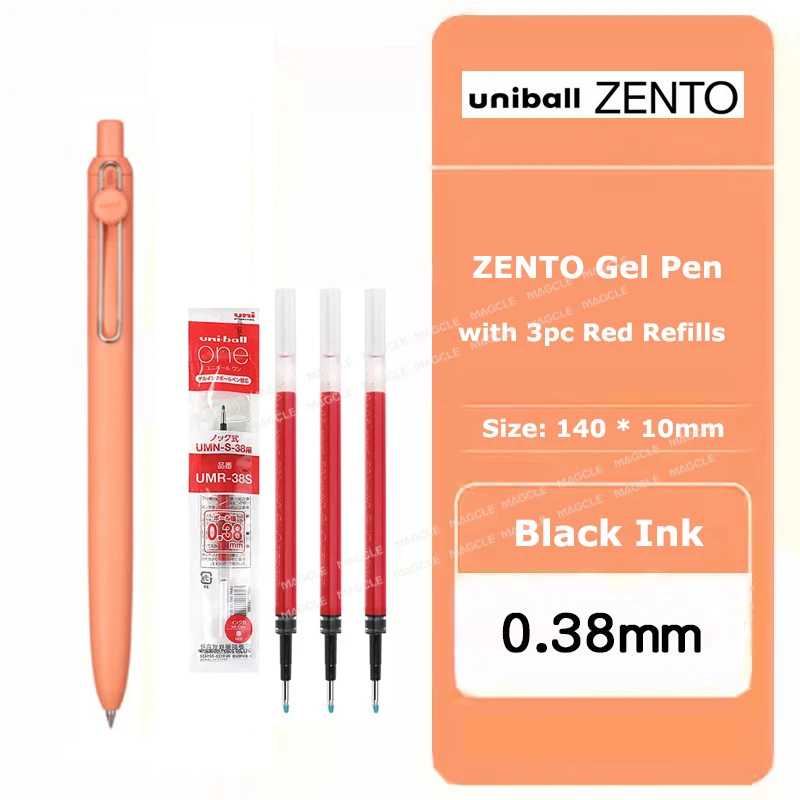 Eco-Friendly Water-Based Gel Pen with Stylish Barrel and Long-Lasting Grip