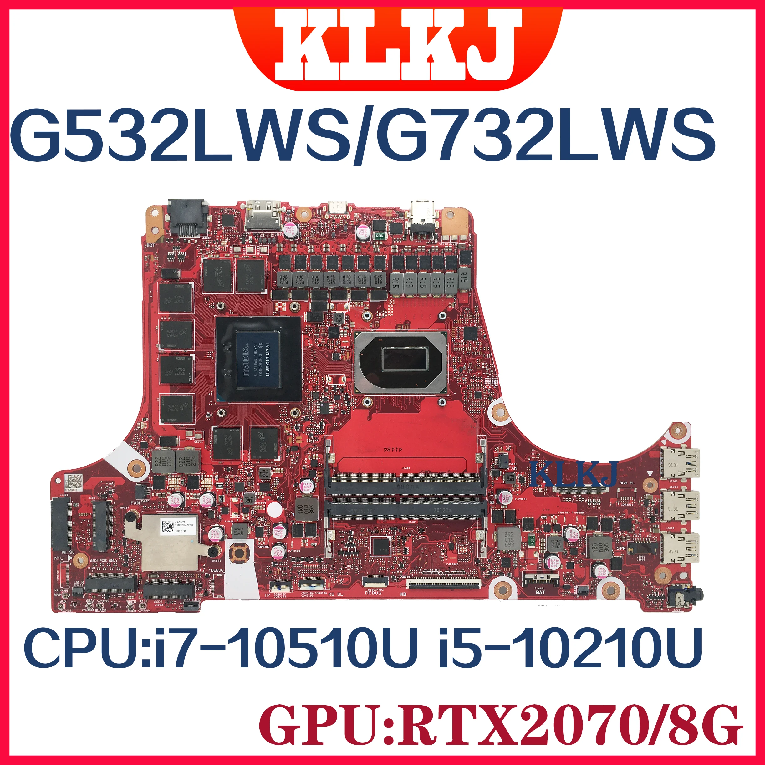Материнская плата для ноутбука G512LV G532LWS G712LWS G712LV G712LW для ASUS ROG Strix
