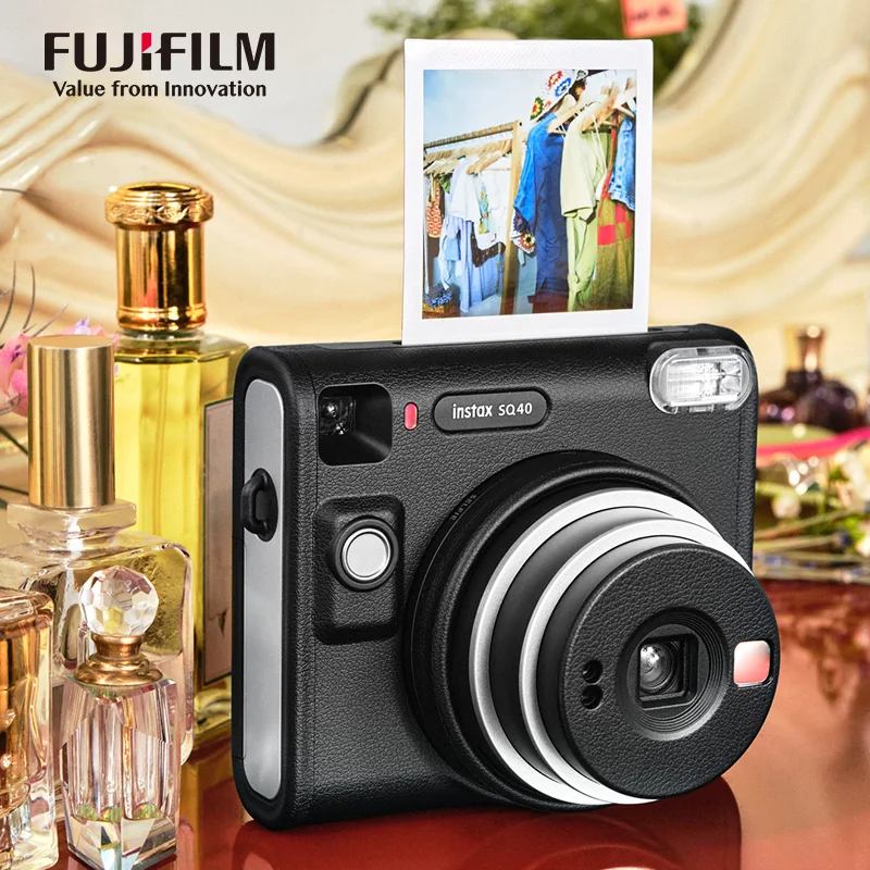 Fujifilm Instax SQUARE SQ40 Camera Selectable Instax Square White Edge Film Optional 20/40 Sheets Instax Square Films Camera