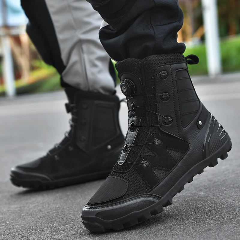 Bicycle Professional Protective Wear-resistant Comfortable Riding Mid-calf Speed Boots Professional Off-road Motorcycle motorcycle boots