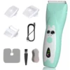 Quiet Baby Hair Trimmer Electric Rechargeable Kids Hair Clipper for Children Sleep Haircut Safe Ceramic Blade Waterproof 1