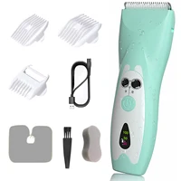 Quiet Baby Hair Trimmer Electric Rechargeable Kids Hair Clipper for Children Sleep Haircut Safe Ceramic Blade Waterproof 1