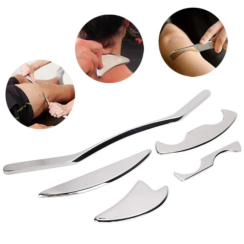 Guasha Massage Tools Medical Grade Stainless Steel Manual Scraping Tool