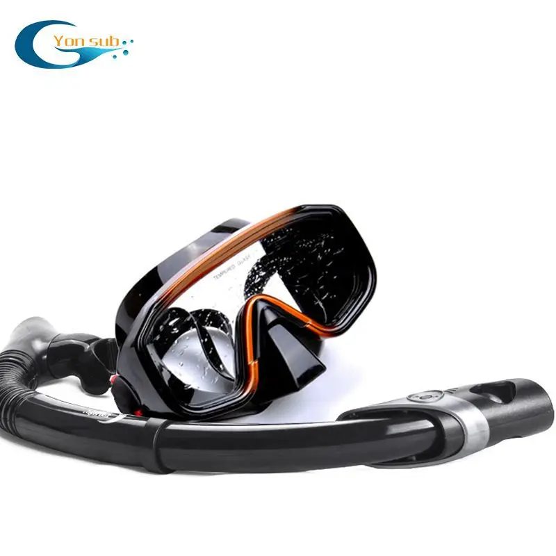 New tempered glass diving mask fully dry new equipment practical diving mask