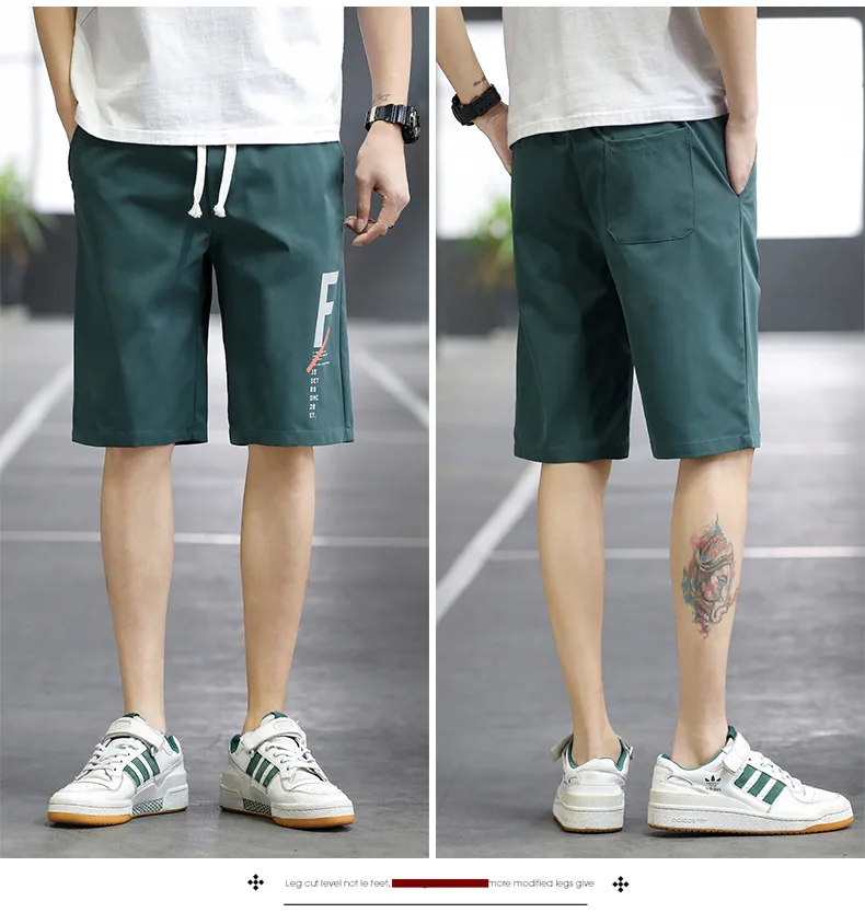 maamgic sweat shorts Men's shorts 2021 new casual summer pants men's pants loose five point trend beach pants thin style best casual shorts for men