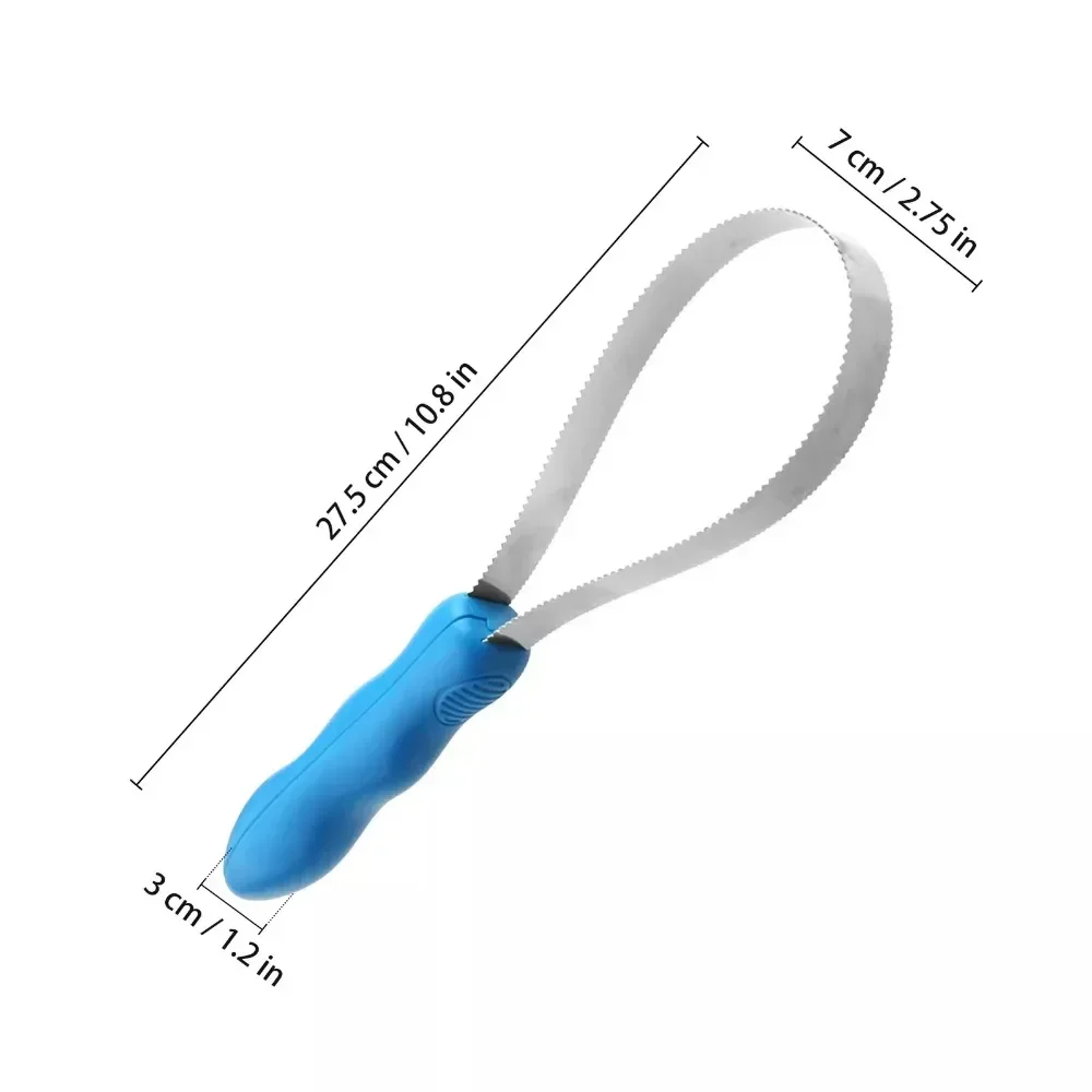 Variable Pet Horse Metal Sweat Scraper Dog Hair Shedding Blade Brush Horse Grooming Tool for Cleaning Deshedding Hair Care Tool 5