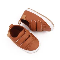 Rubber Sole Baby Shoes Kids Sneakers Baby Girl Boy Solid Color Kids Shoes Socks Infant Toddler Non Slip Sports Shoes 3