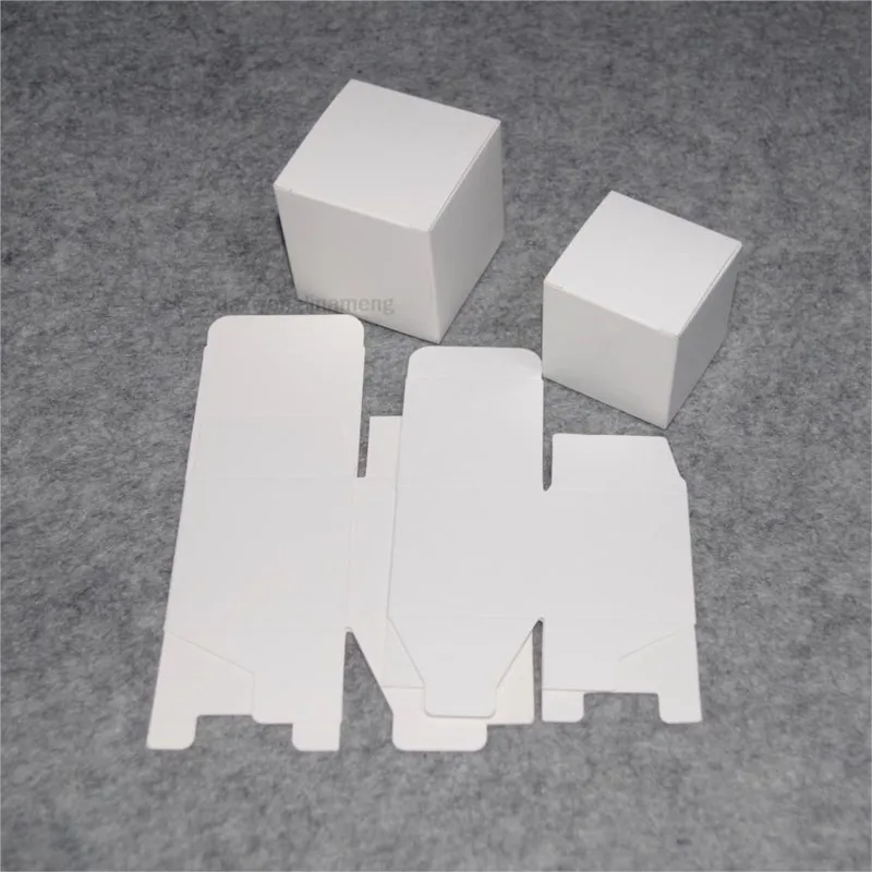 긴 Hight14-33cm 흰색 카드 사각형 직사각형 접이식 상자, Elec 제품, DIY 종이 포장 상자, 6x6, 7x7, 8, 9, 10, 25 개/로트