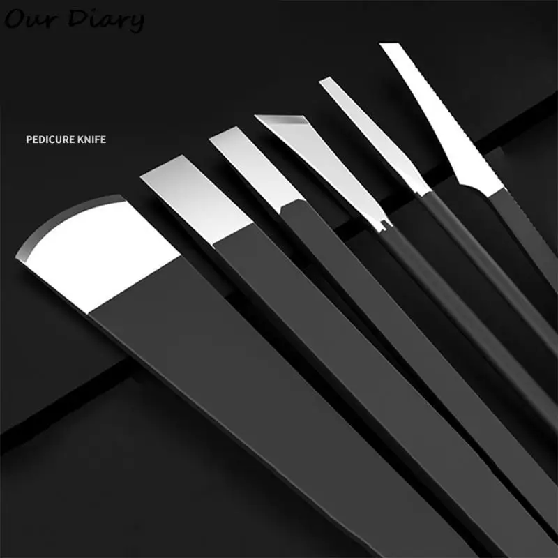 

1pc Manicure Tools Toe Nail Scraper Feet Pedicure Knife Kit Dead Skin Remover Files