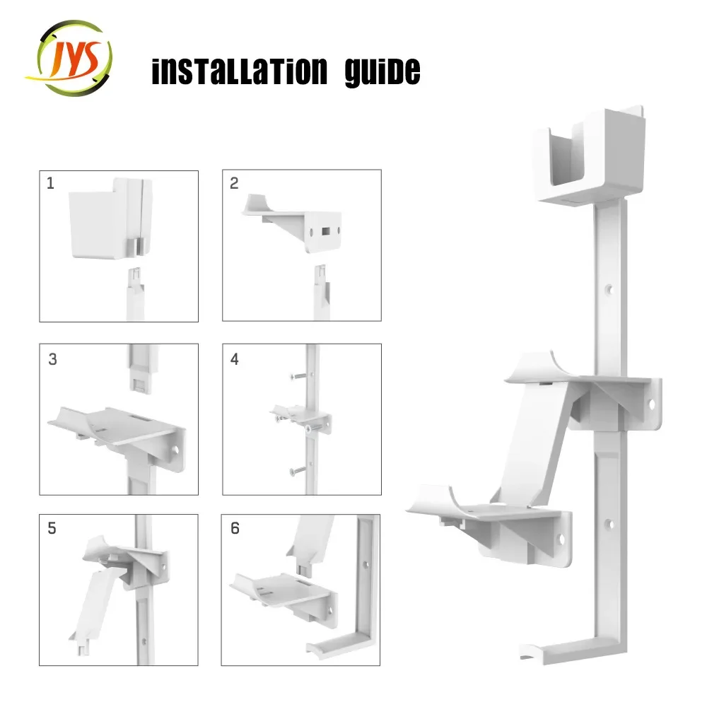 JYS-P5125 For PS5/PS4/Xbox/Switch Universal Hook Handle/Earphone Remote Control Storage Wall Stand