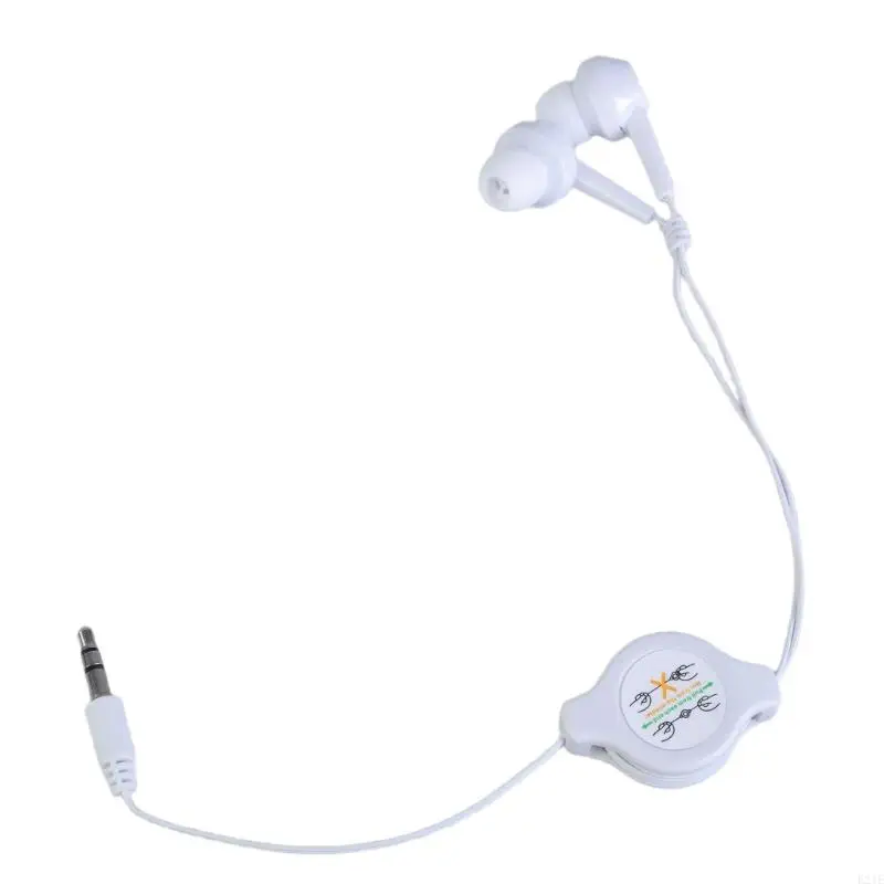 E21E 3.5mm Retractable Earphone Sound Cable Male for Car Phone MP3 MP4 Music 3