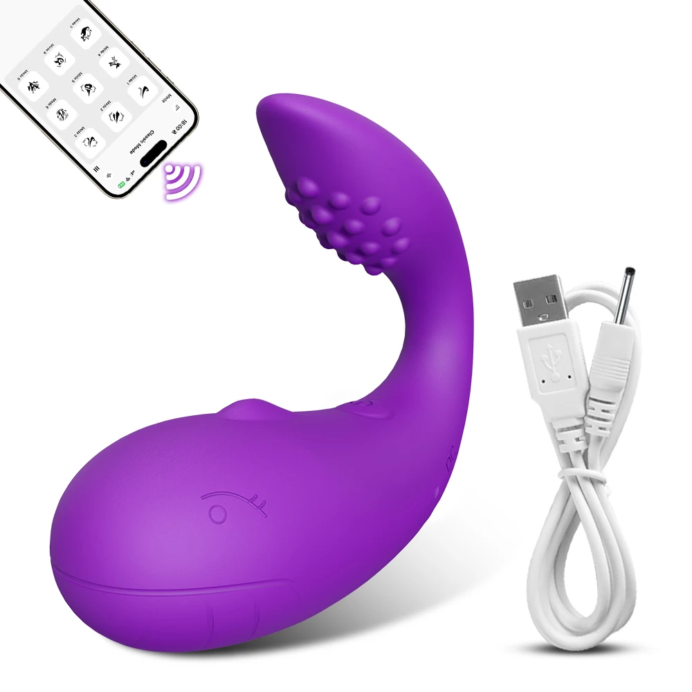 Vibrateur lapin bluetooth sans fil stimulateur clitoridien_voghion.com