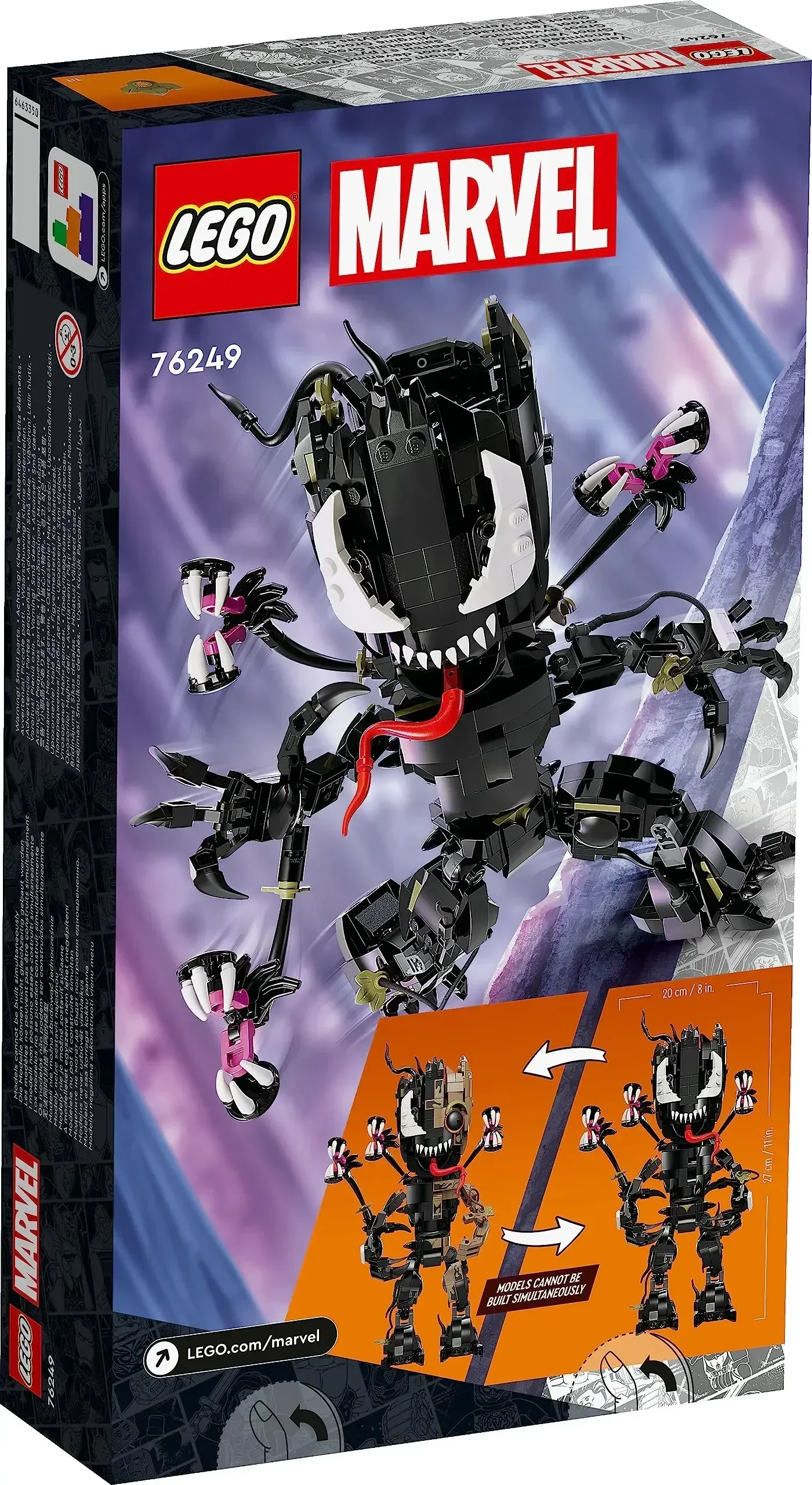 Marvel Building Blocks Toys Venom Groot Avengers Plastic Toys Birthday Gifts for Kids Children DIY Bricks Sets Model
