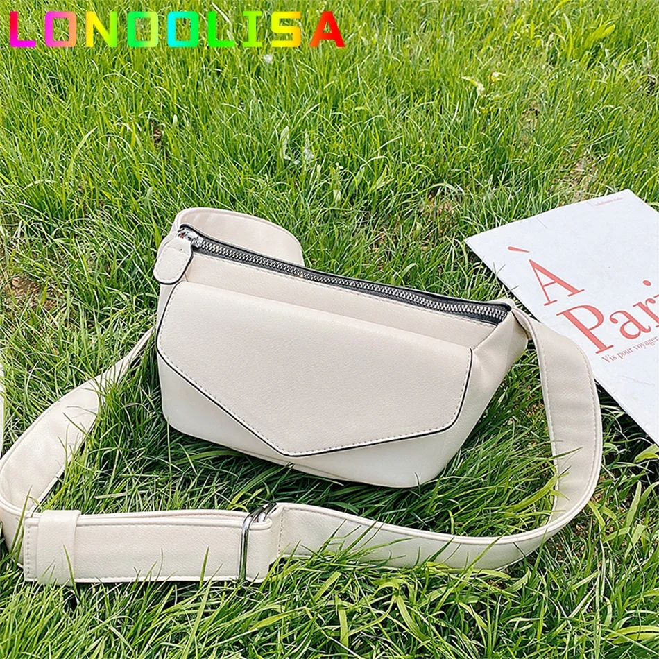 Waist Bag Chest Bag Crossbody Bag Casual Waist Bags for Women Leather Shoulder Bag Travel Small Chest Bag