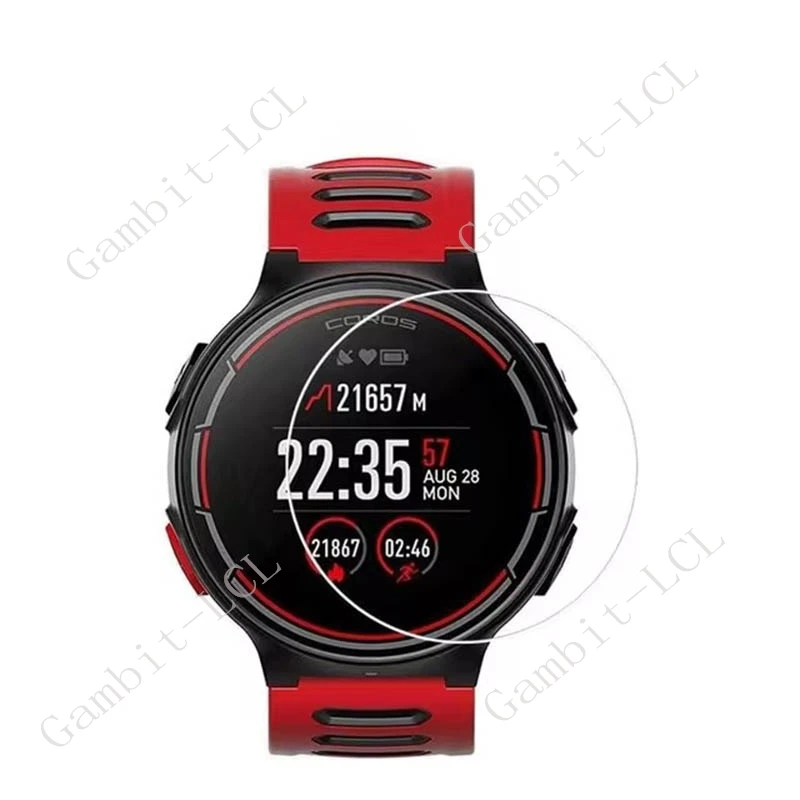 Premium Tempered Glass Smartwatch Screen Protector - Durable Hard Cover Film