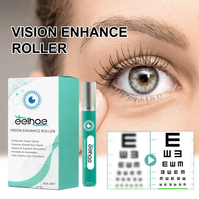 Eye Cream Body Massage Tool Eye Massage Roller Chamomile Plant Extracts Relaxes Eyes
