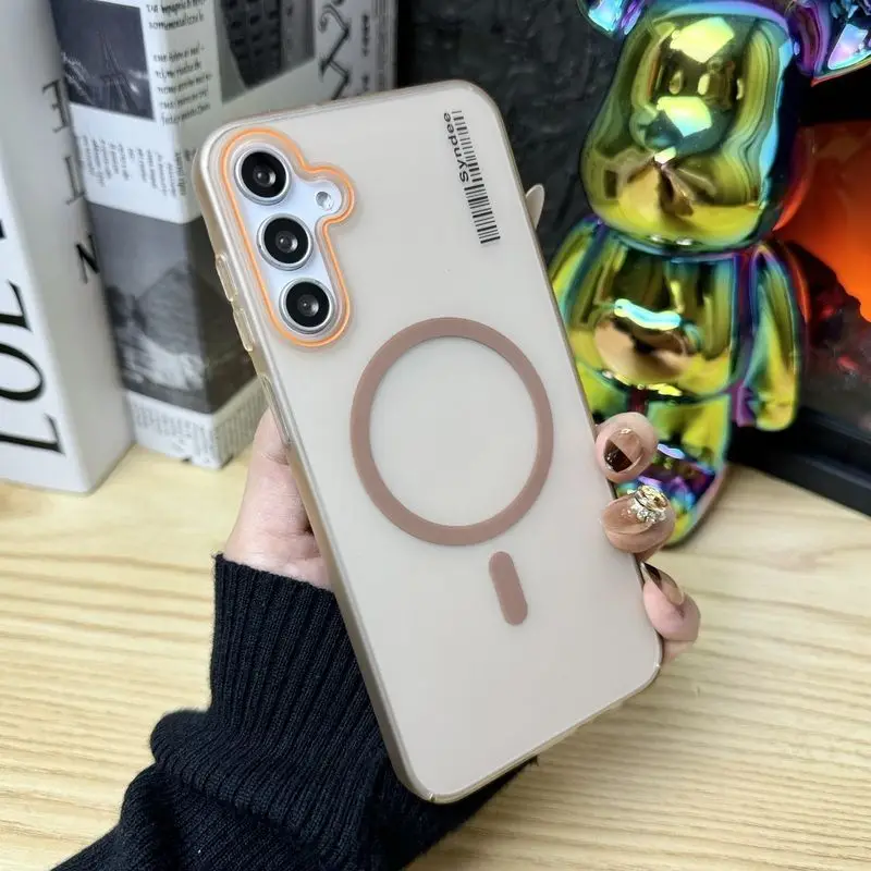 Premium Candy Color Frosted Magnetic Slim Phone Case Cover