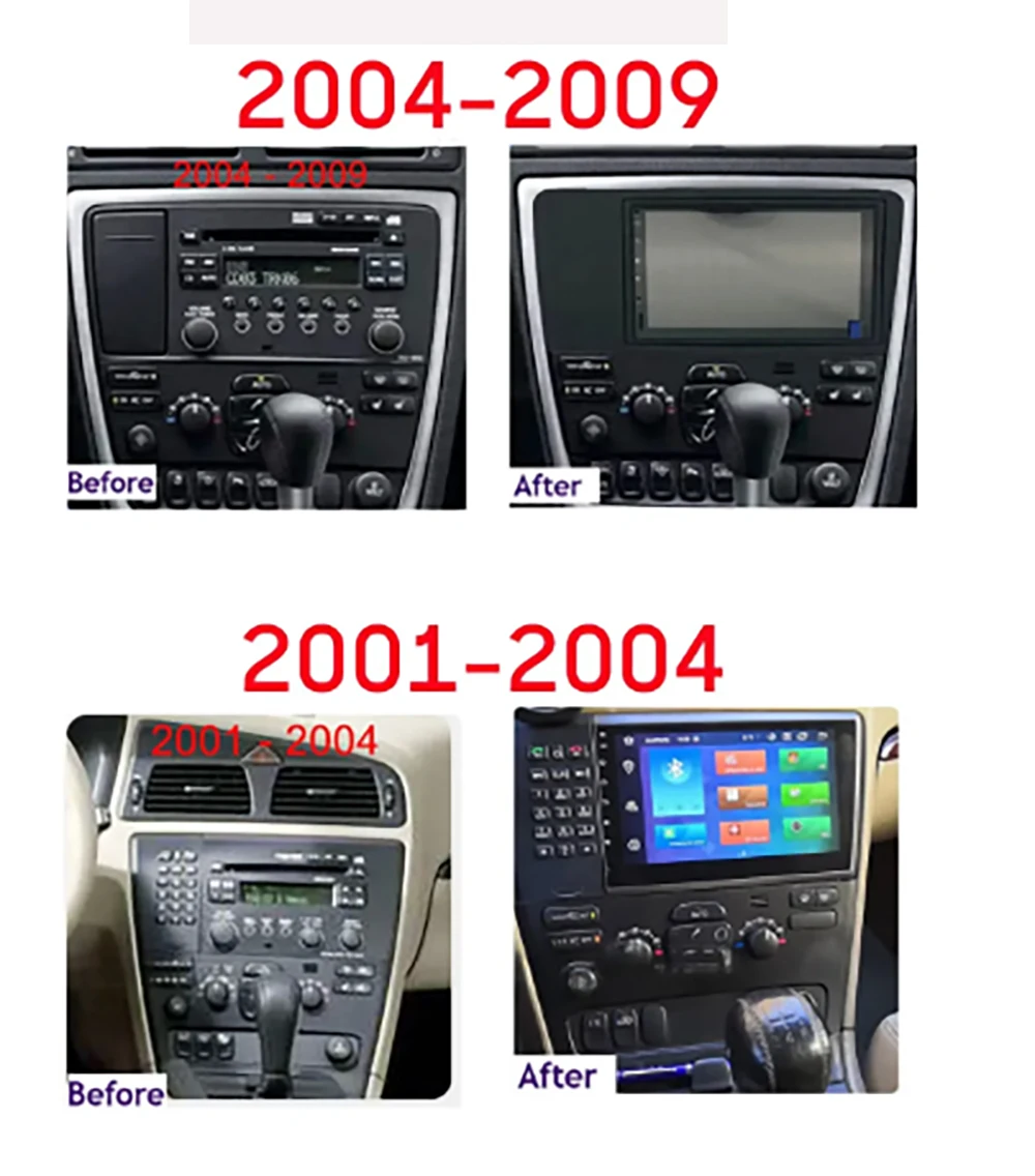 ボルボ　VOLVO V70(SB後期)　カーナビ取付キット　オーディオパネル ボルボ VOLVO V70(SB後期) カーナビ取付キット オーディオパネル