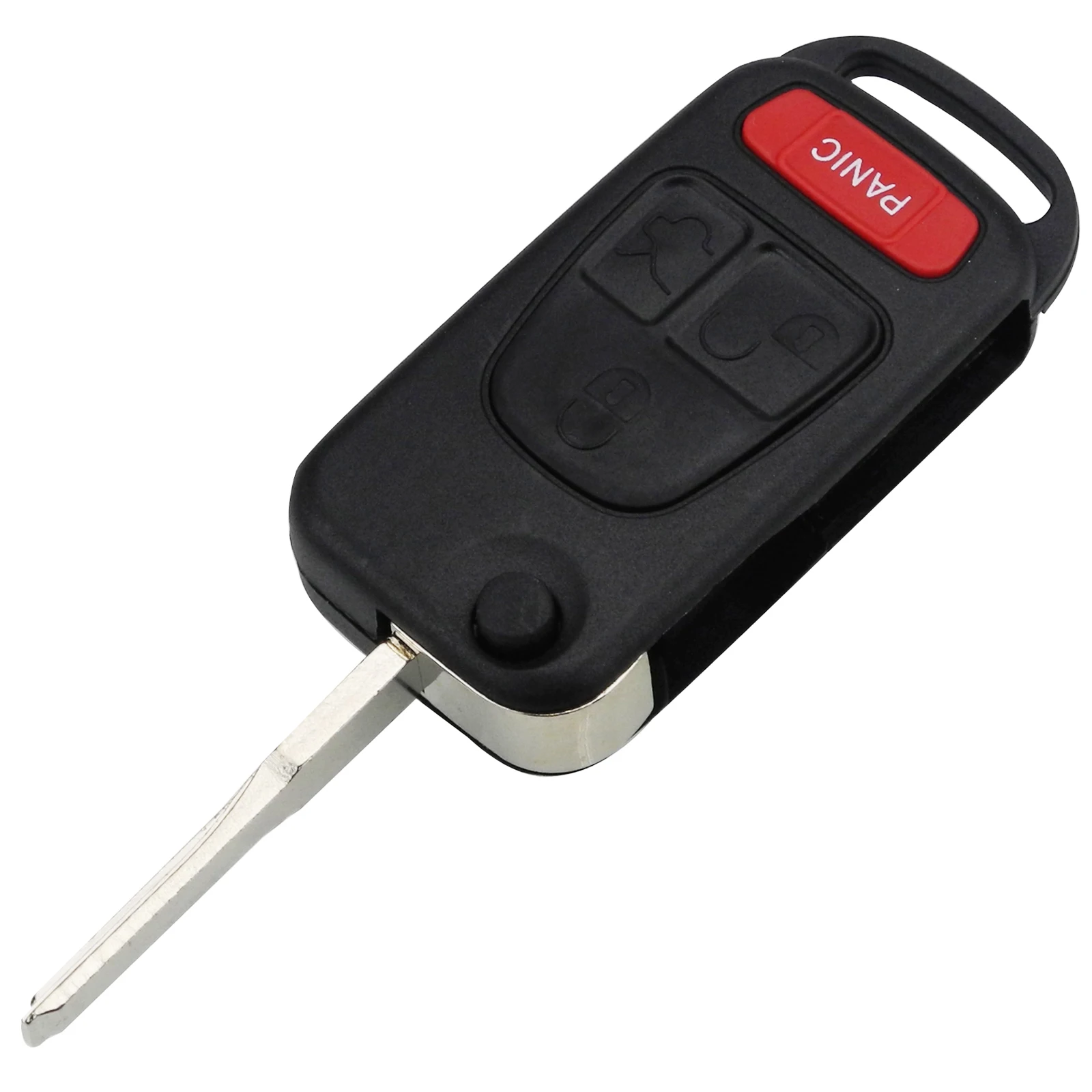 AMG 鍵 KEYYOU 1/2/3/4 Buttons Car Filp Key Folding Remote Key Shell