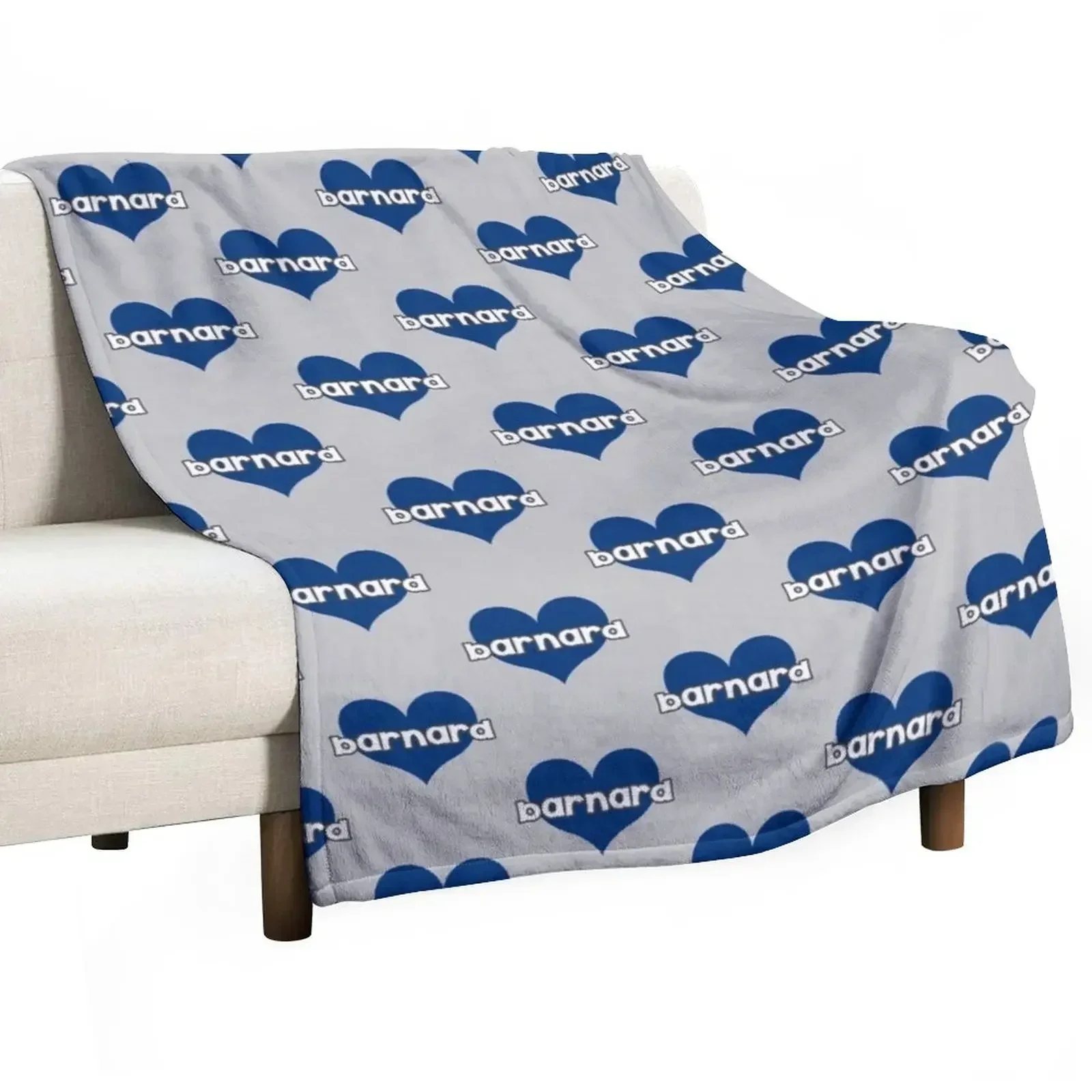

New Barnard Heart Throw Blanket Plush For Decorative Sofa Nap Vintage Blankets