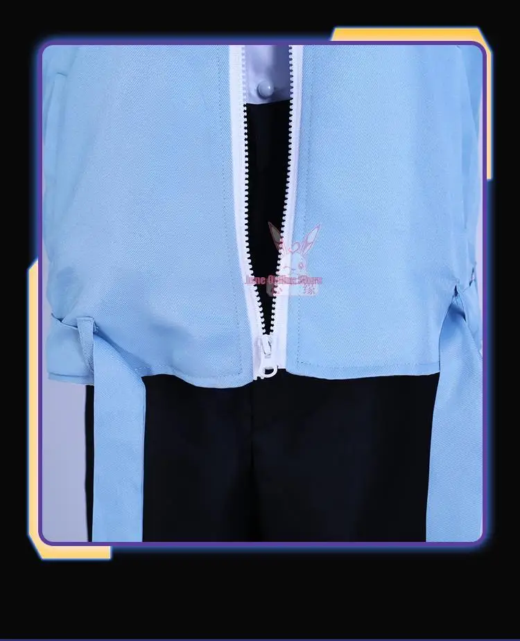 Eiden Cosplay Nu: Carnival Cosplay Costume with Necklace Custom Size Game Nu: Carnival Eiden Cosplay Nu Carnival Halloween 13