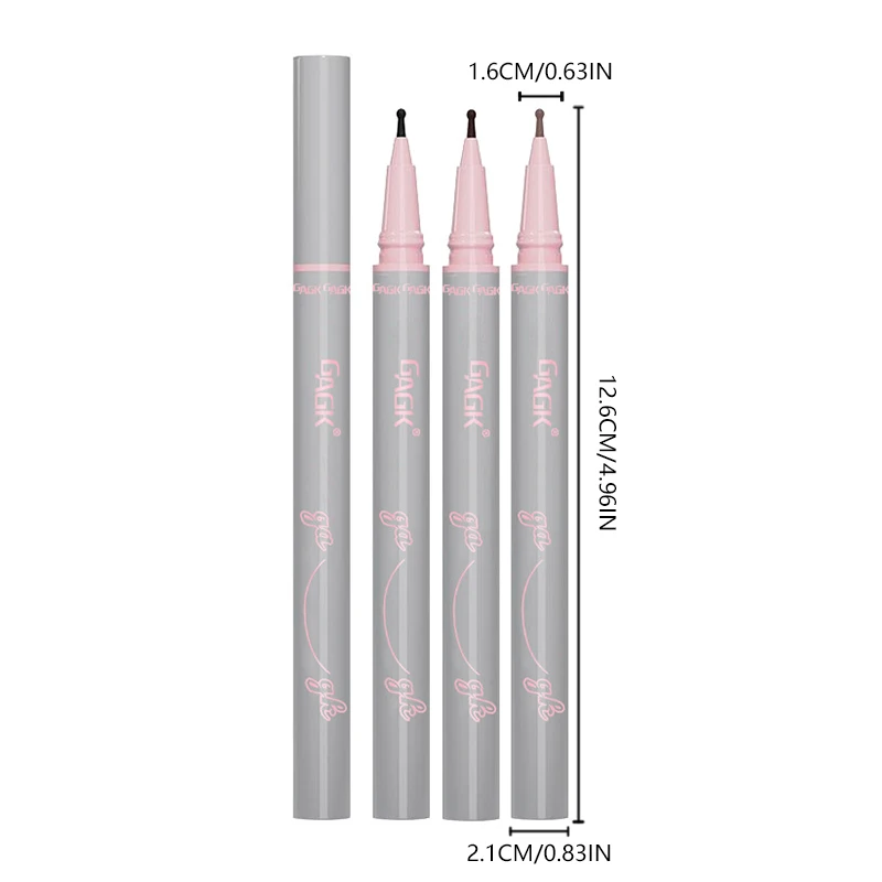 Face Fake Freckles Pen Natural Lifelike Fake Freckle Makeup Round Head Pen Waterproof Sweat-Proof Face Dot Mole Liquid