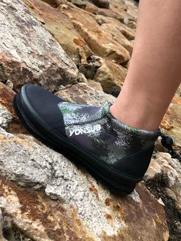 3mm Spearfishing Shoes Neoprene Anti-slip Rocky Fishing Reef Beach Boots Puncture Proof River Rock Outdoor Streaming Shoes 2