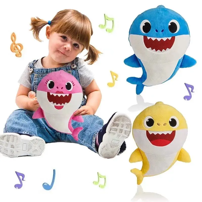 Baby shark plush singing toy english Clearance
