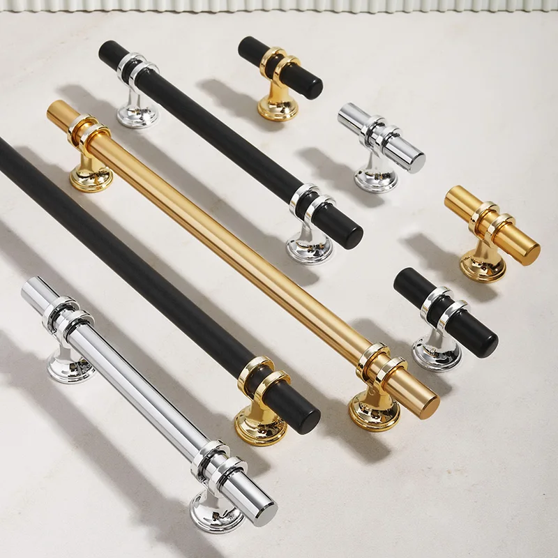 Aluminum Alloy Door Handle Wardrobe Kitchen Cabinet Drawer Solid Handle Furniture European Modern Hardware furniture handles,kitchen door handles