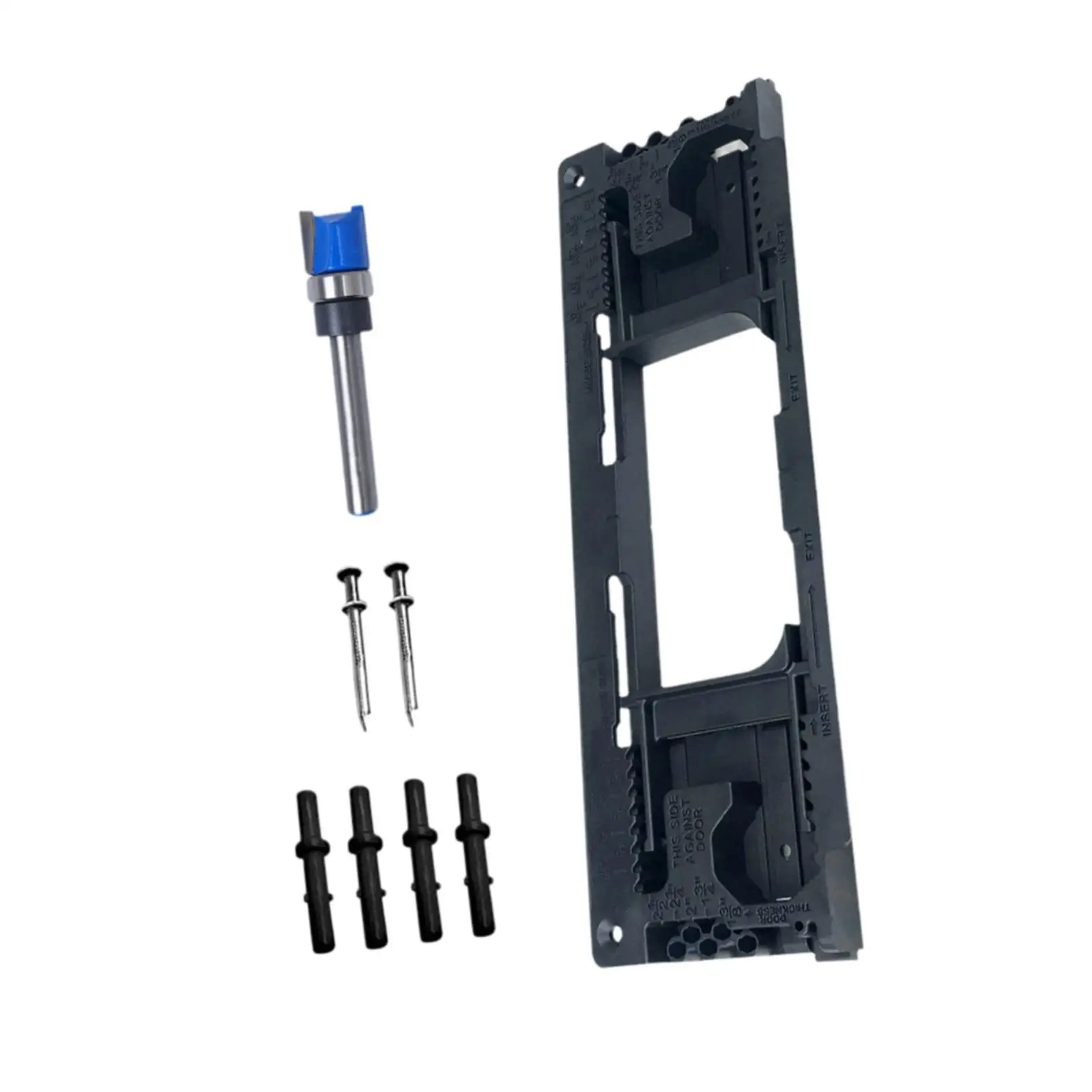 Professional Door Hinge Jig Efficient Cutting Mortiser Template Router Kit for Precise Door Hinge Fitting Professional Door Hinge Jig Efficient Cutting Mortiser Template Router Kit for Precise Door Hinge Fitting
